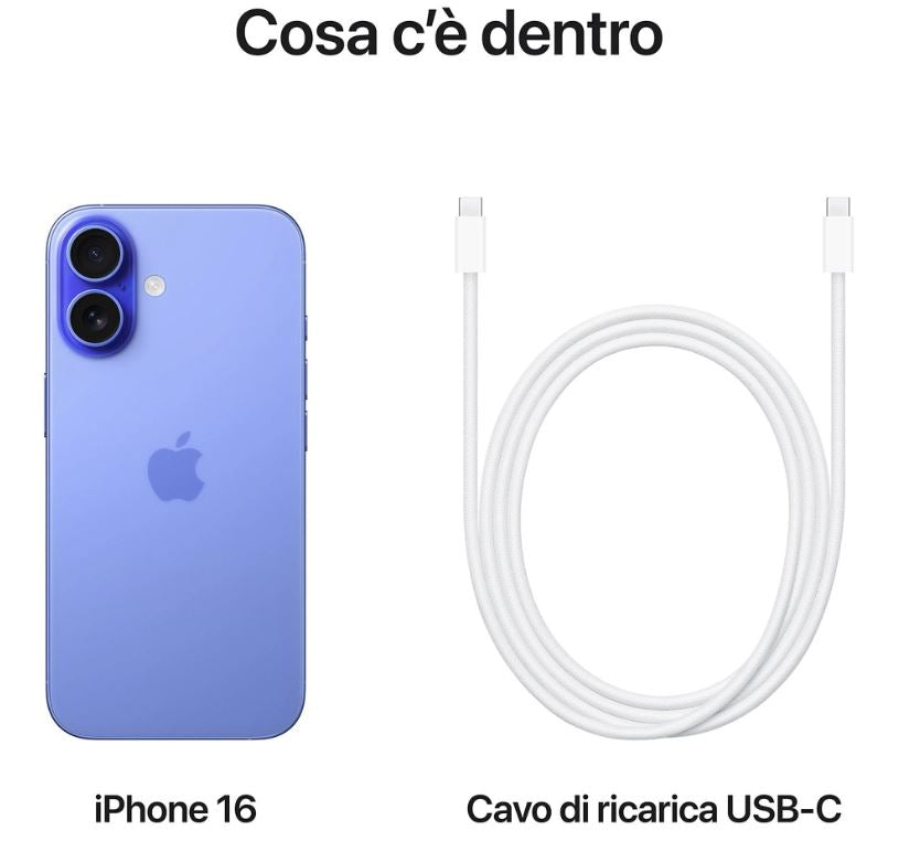 Apple Iphone 16 256Gb Blu Ultramarine EU Apple Iphone 16 256Gb Blu Ultramarine EU